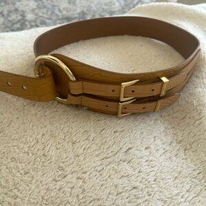 Stylish nude Michael Kors belt